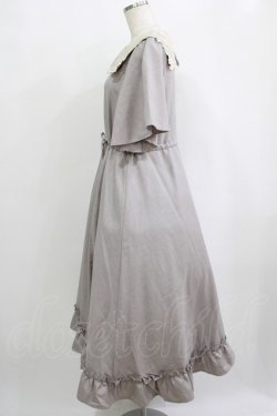 画像2: m petit by misako / レースセーラーワンピース M グレー H-25-10-08-010-LO-OP-NS-ZH