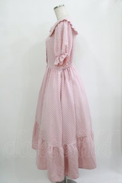 画像2: m petit by misako / AM*ギンガムCHKワンピース M ピンク H-25-10-08-012-LO-OP-NS-ZH