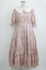 m petit by misako / NINA’Sコラボトワルドジュイワンピース M ピンク H-25-10-08-013-LO-OP-NS-ZH