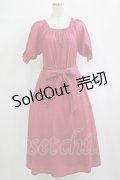 an another angelus / ローズ刺繍オフショルロングワンピース Free SHOCKING PINK H-25-10-08-014-CA-OP-NS-ZH