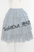 metamorphose / シフォンフリルスカート Free 紺 H-25-10-08-022-ME-SK-NS-ZH