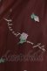 画像4: an another angelus / フラワーロゴ刺繍チュールスカート Free Bordeaux H-25-10-08-023-CA-SK-NS-ZH (4)