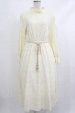 画像1: LEBECCA boutique / まどろむ3時のワンピース Free アイボリー H-25-10-09-032-EL-OP-NS-ZH
