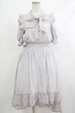 画像1: LIZ LISA / フルールフィッシュテールワンピース Free Lavender H-25-10-09-036-LO-OP-NS-ZH