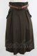 画像1: Maison de FLEUR Petite Robe canone / クグロフをこぼさないでねスカート Free Brown H-25-10-09-038-EL-SK-NS-ZH (1)