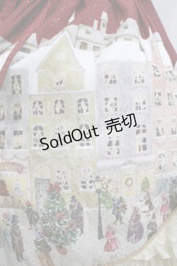 画像4: BABY,THE STARS SHINE BRIGHT / 星すむ今宵のトロイメライ柄ロングフリルジャンパースカート Free エンジ H-25-10-09-003-BA-OP-NS-ZH