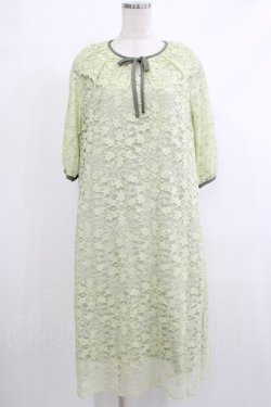 画像1: Maison de FLEUR Petite Robe canone / ブレアのわがままワンピース S Mint H-25-10-09-040-EL-OP-NS-ZH