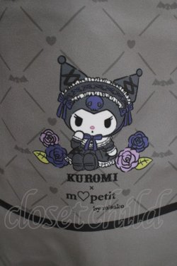 画像4: m petit by misako / サンリオキャラクターズコラボ クロミ エプロン M~L ブラック H-25-10-09-041-LO-OP-NS-ZH
