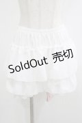 m petit by misako / AM3ブ2ダンフリル M~L オフホワイト H-25-10-09-043-LO-PA-NS-ZH