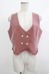 Forest Wardrobe（海外ロリータブランド） / 森林以北 ベスト 2XL あずきピンク H-25-10-09-048-LO-TO-NS-ZH