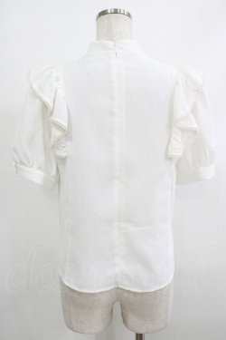 画像3: evelyn / リボンブラウス Free オフ H-25-10-09-050-LO-BL-NS-ZH