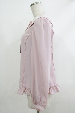 画像2: Angelic Pretty / Romantic Lacyカラーブラウス FREE ピンク H-25-10-09-051-AP-BL-YZ-ZH
