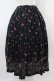 画像1: Jane Marple / Very berries embroideryスカート  ブラック H-25-10-09-1032-JM-SK-KB-ZH (1)