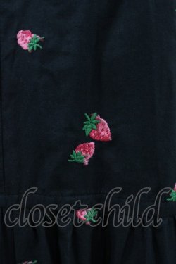 画像4: Jane Marple / Very berries embroideryスカート  ブラック H-25-10-09-1032-JM-SK-KB-ZH