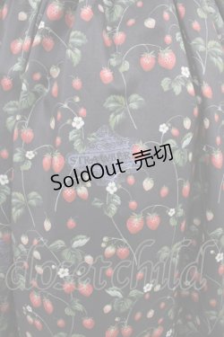 画像3: Melody BasKet / Strawberry garden petit frillジャンパースカート  ブラック H-25-10-09-1035-LO-OP-KB-ZH