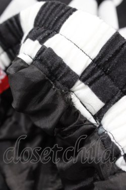 画像4: ACDC RAG / フラッグチェックスカート　  黒×白 H-25-10-09-1039-PU-SK-KB-ZH