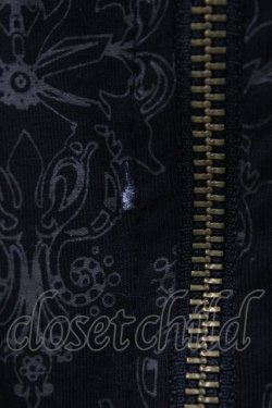 画像3: h.naoto Blood / プリント切替ホルターZIPベスト  黒 H-25-10-09-1041-HN-TO-KB-ZH