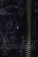 画像3: h.naoto Blood / プリント切替ホルターZIPベスト  黒 H-25-10-09-1041-HN-TO-KB-ZH (3)