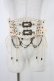 画像1: Ozz oneste / コルセット風ゴムベルト  ベージュ H-25-10-09-1005-OO-ZA-KB-ZH (1)