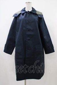 Jane Marple Dans Le Salon / フード付ライトコート  ネイビー H-25-10-09-1049-JM-CO-KB-ZH