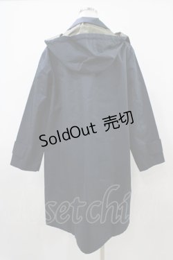 画像2: Jane Marple Dans Le Salon / フード付ライトコート  ネイビー H-25-10-09-1049-JM-CO-KB-ZH