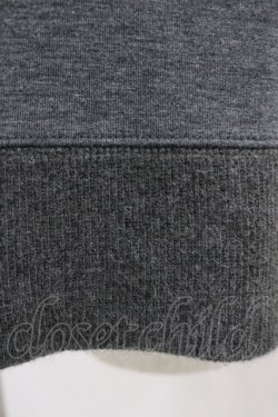 画像3: Jane Marple Dans Le Salon / Double face side zip sweatshirt  グレー H-25-10-09-1056-JM-TO-KB-ZH