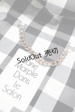 画像3: Jane Marple Dans Le Salon / Block checkペザントジャケット  ブラック H-25-10-09-1057-JM-JA-KB-ZH