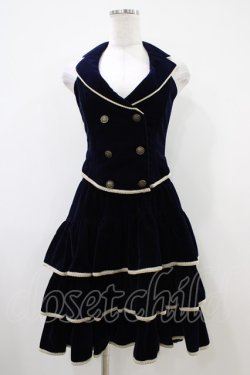 画像1: PUTUMAYO / 別珍セットアップ  紺 H-25-10-09-1016-PT-OP-KB-ZH