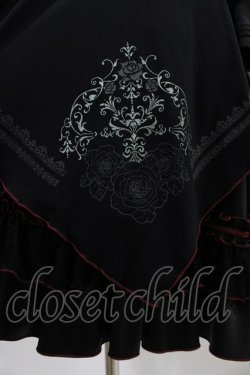 画像5: Ozz oneste / レイヤード風ワンピース  黒×赤 H-25-10-09-1025-OO-SK-KB-ZH