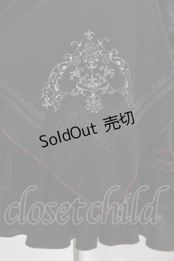 画像5: Ozz oneste / レイヤード風ワンピース  黒×赤 H-25-10-09-1025-OO-SK-KB-ZH