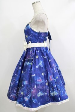 画像2: Angelic Pretty / Galaxy Cocktailジャンパースカート FREE ネイビー H-25-10-09-001-AP-OP-YZ-ZH