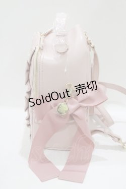 画像2: Maison de FLEUR / Love to my sweet dollリボンリュック  ピンク H-25-10-09-055-LO-BG-NS-ZH