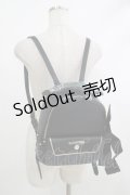 Maison de FLEUR / オトナカワイイリボンリュック  ブラック H-25-10-09-056-LO-BG-NS-ZH