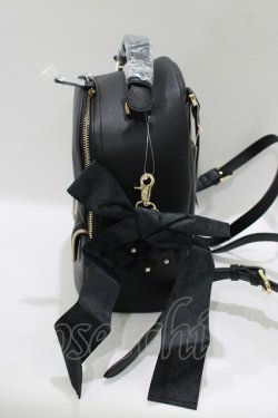 画像2: Maison de FLEUR / オトナカワイイリボンリュック  ブラック H-25-10-09-056-LO-BG-NS-ZH