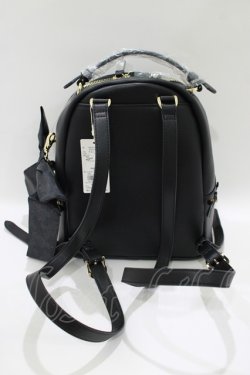 画像3: Maison de FLEUR / オトナカワイイリボンリュック  ブラック H-25-10-09-056-LO-BG-NS-ZH