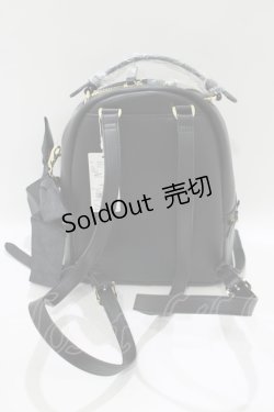 画像3: Maison de FLEUR / オトナカワイイリボンリュック  ブラック H-25-10-09-056-LO-BG-NS-ZH