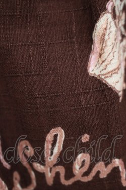 画像5: BABY,THE STARS SHINE BRIGHT / ネコ・NEKO・ラプソディー柄Dynaジャンパースカート Free 三毛猫×茶リボン(茶) H-25-10-09-005-BA-OP-NS-ZH