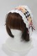画像1: Angelic Pretty / いちごBread Bakeryヘッドドレス  ブラック H-25-10-09-079-AP-AC-NS-ZH (1)