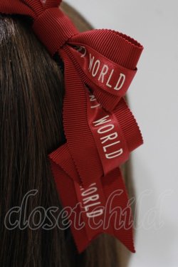 画像2: Innocent World / ストロベリータルトタックリボンカチューシャ  レッド H-25-10-09-081-IW-AC-NS-ZH