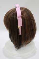 画像2: Angelic Pretty / Doll's Ribbonカチューシャ  ピンク H-25-10-09-082-AP-AC-NS-ZH (2)