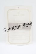 Maison de FLEUR / ビジューグログランリボンバレッタ  Gray Beige H-25-10-09-086-LO-AC-NS-ZH