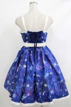 画像3: Angelic Pretty / Galaxy Cocktailジャンパースカート FREE ネイビー H-25-10-09-001-AP-OP-YZ-ZH
