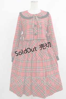 画像1: Angelic Pretty / 図書館ワンピース FREE レッド H-25-10-09-012-AP-OP-YZ-ZH