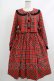画像1: Angelic Pretty / 図書館ワンピース FREE レッド H-25-10-09-012-AP-OP-YZ-ZH (1)