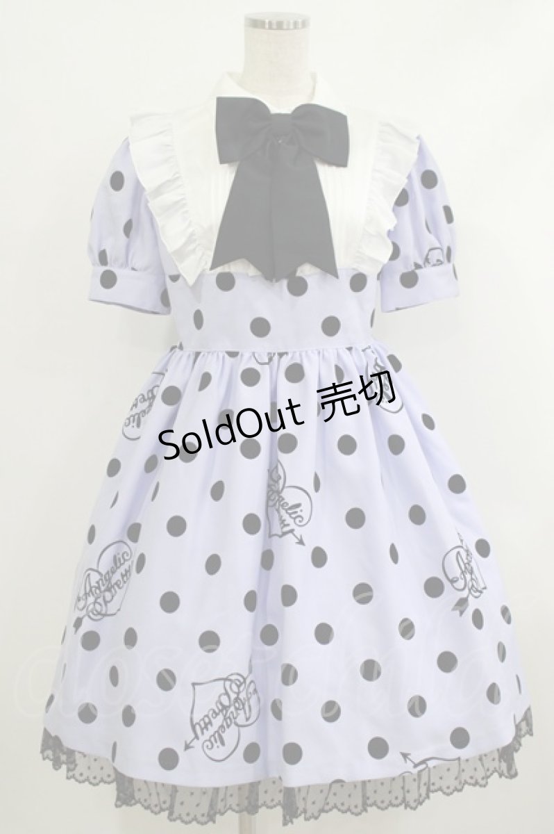 画像1: Angelic Pretty / DOLLY DOTワンピース FREE ラベンダー H-25-10-09-013-AP-OP-YZ-ZH (1)