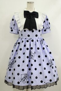 Angelic Pretty / DOLLY DOTワンピース FREE ラベンダー H-25-10-09-013-AP-OP-YZ-ZH