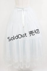 Angelic Pretty / Sherbet Tulleスカート FREE サックス H-25-10-09-015-AP-SK-YZ-ZH