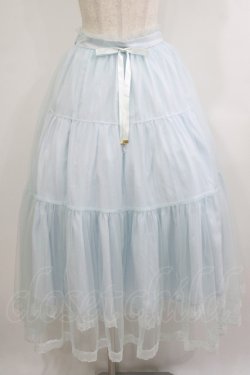 画像1: Angelic Pretty / Sherbet Tulleスカート FREE サックス H-25-10-09-015-AP-SK-YZ-ZH