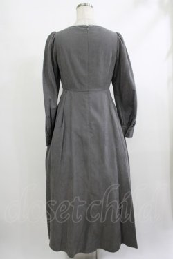 画像3: Maison de FLEUR Petite Robe canone / 眠れない日のワンピース S Gray H-25-10-09-018-EL-OP-NS-ZH