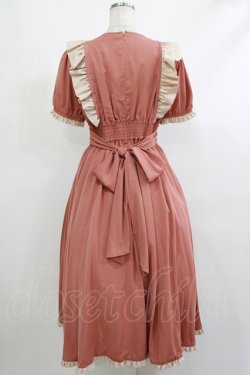 画像3: Maison de FLEUR Petite Robe canone / キャラメリゼをするワンピース Brown S H-25-10-09-019-EL-OP-NS-ZH